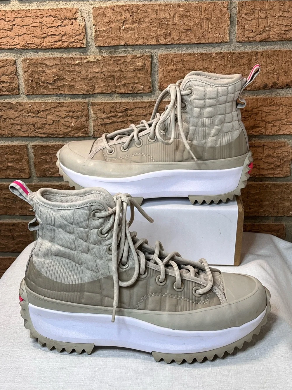 Converse Run Star Hike Hi Digital Terrain Platform Sneakers W 8